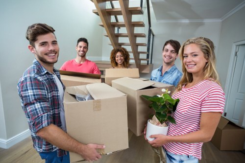 Mobile storage service for Bromley properties with limited access