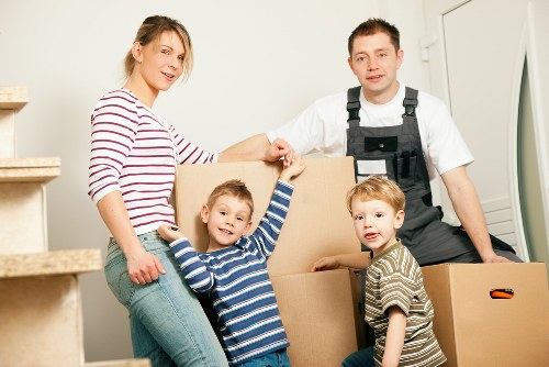 Moving truck and team supporting removals in Bromley