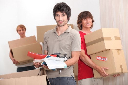 Professional movers handling flat relocation in Bromley