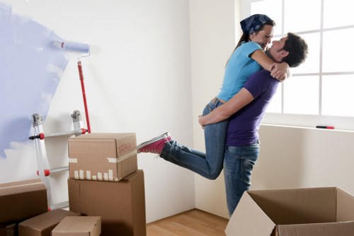 Office relocation equipment prepared for Bromley removals