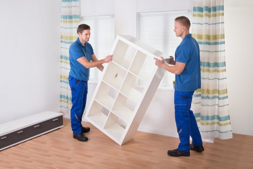 Planning flat removals in Bromley with a checklist and moving boxes